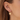 Tiny Hammered Disc Earrings